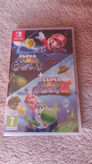 Super Mario Galaxy 1 & 2 Switch-PRECINTADO-🇪🇦Esp
