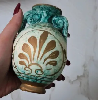 Vaso etnico decorato a mano