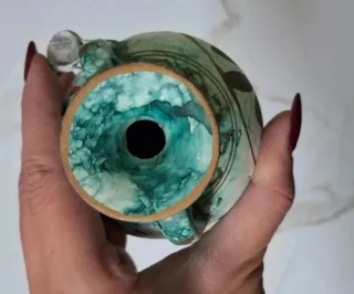 Vaso etnico decorato a mano