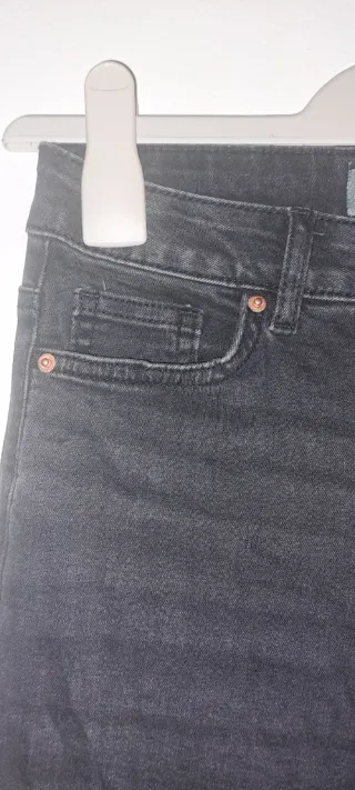 Pantalón Primark High Rise Straight Negro