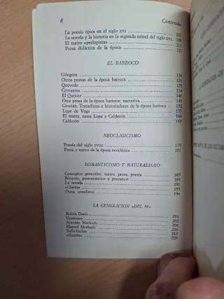 Breve Historia de la Literatura española