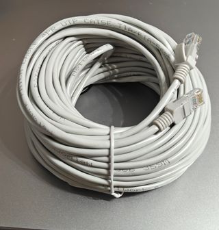 20m Cable Ethernet Cat5e RJ45 LAN Alta Velocidad