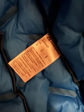 Giacca trapuntata traspirante trekking uomo S new