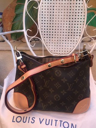 Bolso Louis Vuitton Marrón y Dorado