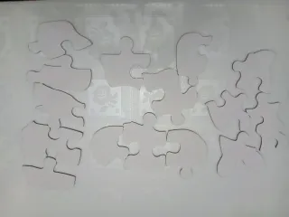 Puzzles Animalitos 5 Piezas Dinova