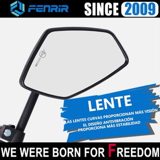 NUEVO FENRIR Retrovisores Homologado Espejos Moto