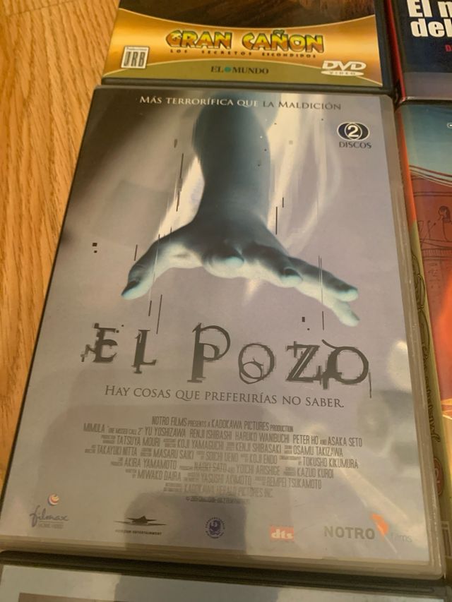 Lote 9 DVDs (a 4€ la unidad)