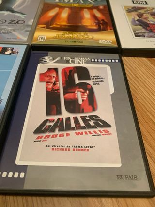 Lote 9 DVDs (a 4€ la unidad)