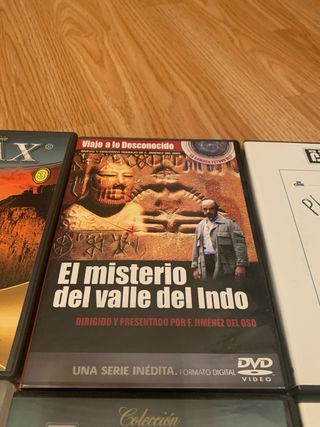 Lote 9 DVDs (a 4€ la unidad)