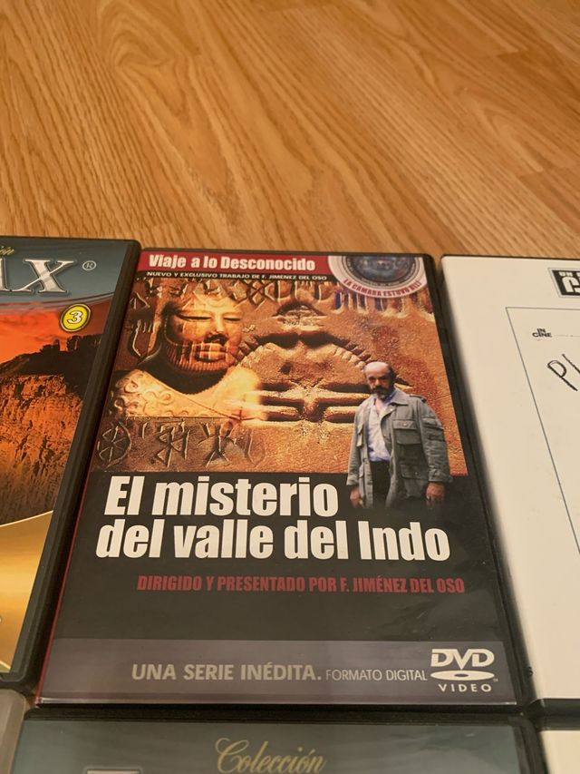 Lote 9 DVDs (a 4€ la unidad)