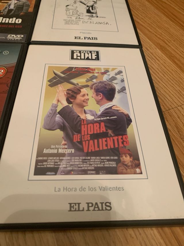 Lote 9 DVDs (a 4€ la unidad)