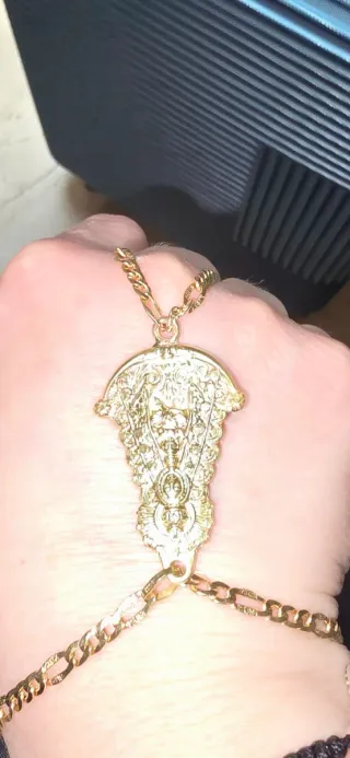 Pulsera 18k Virgen del Rocío