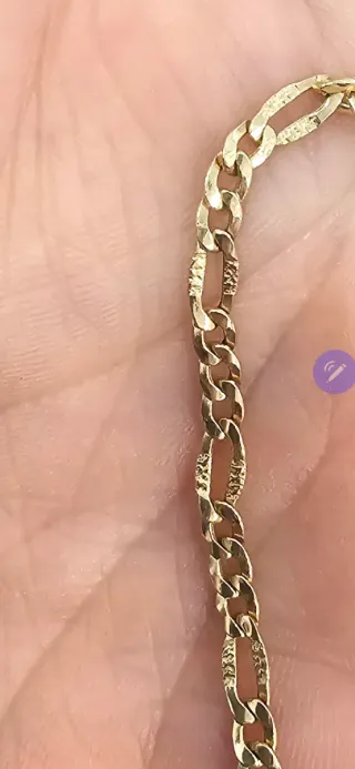 Pulsera 18k Virgen del Rocío