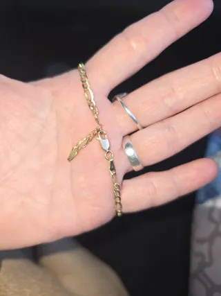 Pulsera 18k Virgen del Rocío