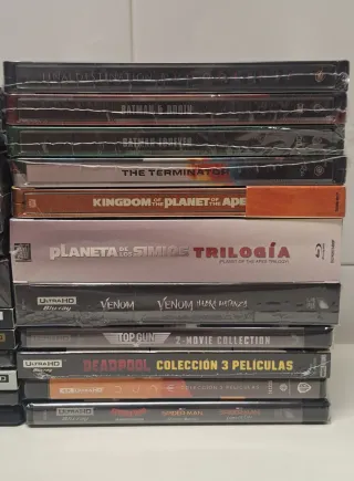 Lote 30 películas 4K UHD bluray