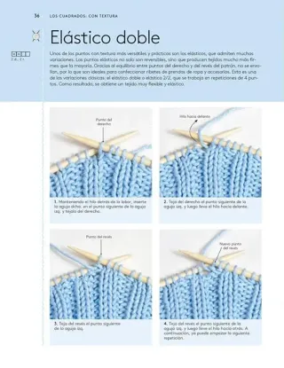 Aprenda a hacer punto cuadrado a cuadrado