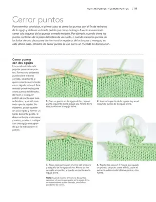 Aprenda a hacer punto cuadrado a cuadrado