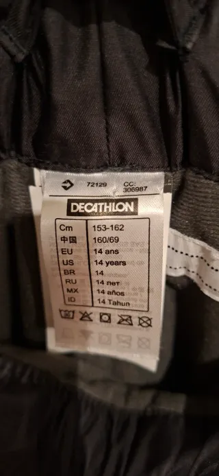 Pantalón esquí niño 14 años