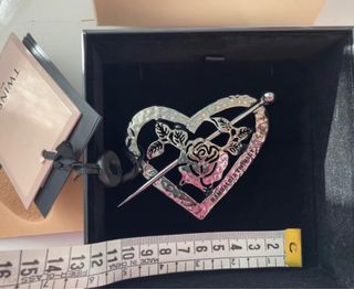 Spilla Twinset Marco Rambaldi Cuore con fiore