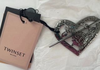 Spilla Twinset Marco Rambaldi Cuore con fiore