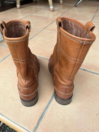 Botas piel Massimo Dutti Talla 37