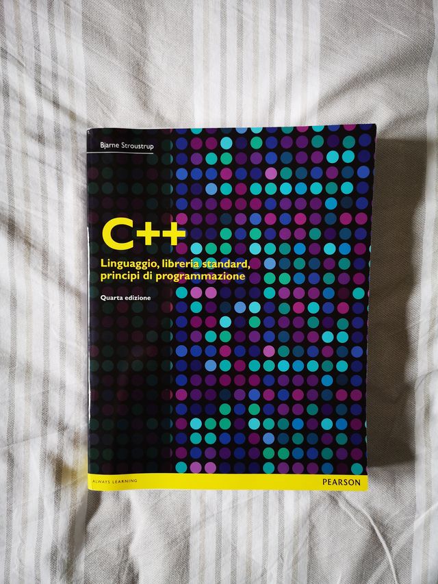 C++. Linguaggio, libreria standard, principi di...
