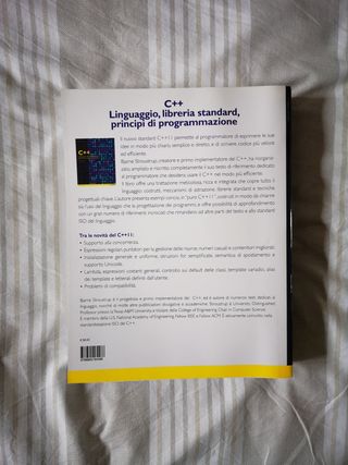 C++. Linguaggio, libreria standard, principi di...