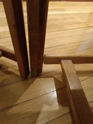 Set 4 Sillas Madera Comedor