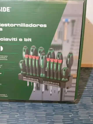 Parkside Set Destornilladores y Puntas nuevo