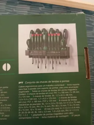 Parkside Set Destornilladores y Puntas nuevo