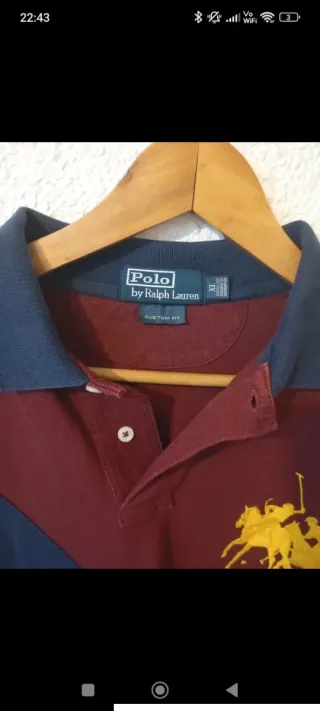 Camicia Polo Ralph Lauren a manica lunga
