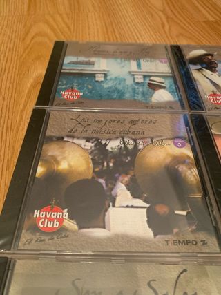 CDs Música Cubana Havana Club (5 uds) 10€
