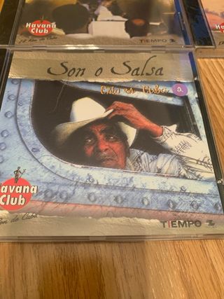 CDs Música Cubana Havana Club (5 uds) 10€