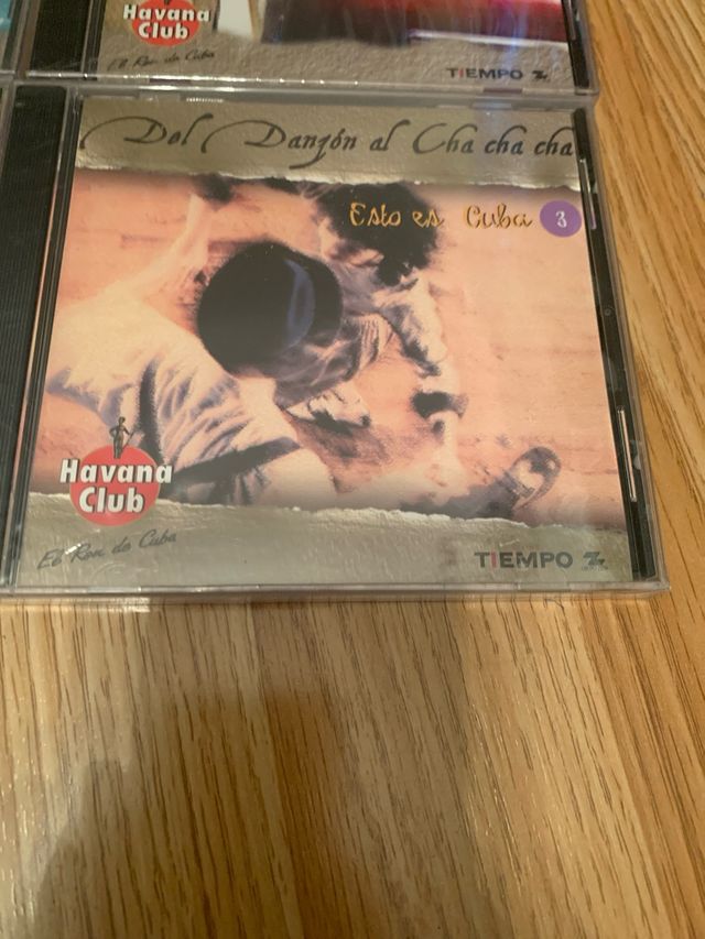 CDs Música Cubana Havana Club (5 uds) 10€