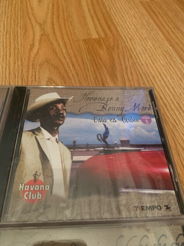 CDs Música Cubana Havana Club (5 uds) 10€