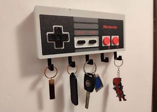 Colgador de llaves estilo NES Nintendo