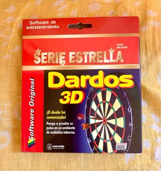 4 Videojuegos PC CD: Dardos, Bolos, Futbolín, Golf