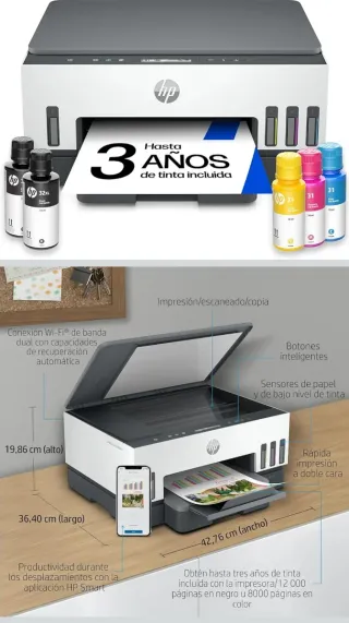 Impresora HP Smart Tank 7005 All in One