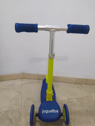 Patinete 3 Ruedas Azul/Amarillo