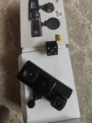 Dashcam Doble Cámara + Cámara Marcha Atrás