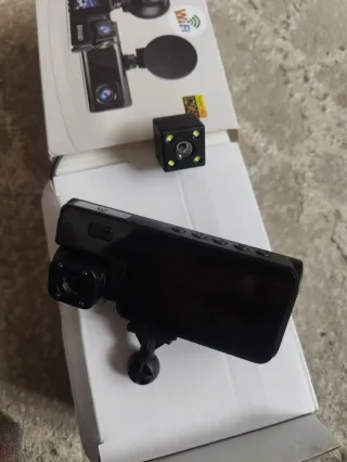 Dashcam Doble Cámara + Cámara Marcha Atrás