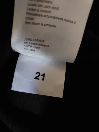 Pantalón polipiel recto Talla XL