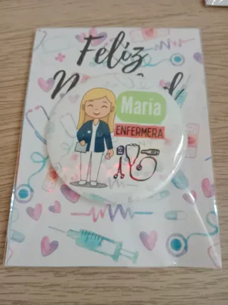 Chapa profesiones personalizada