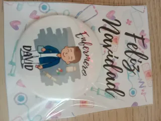 Chapa profesiones personalizada