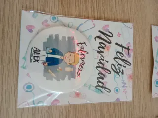 Chapa profesiones personalizada