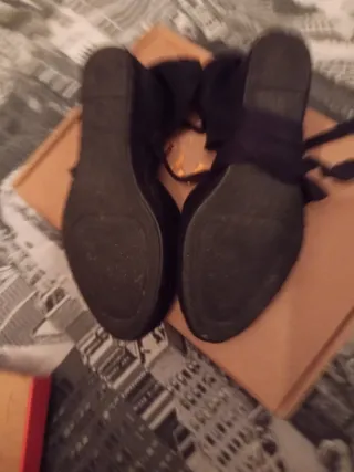 Esparteñas negras talla 36