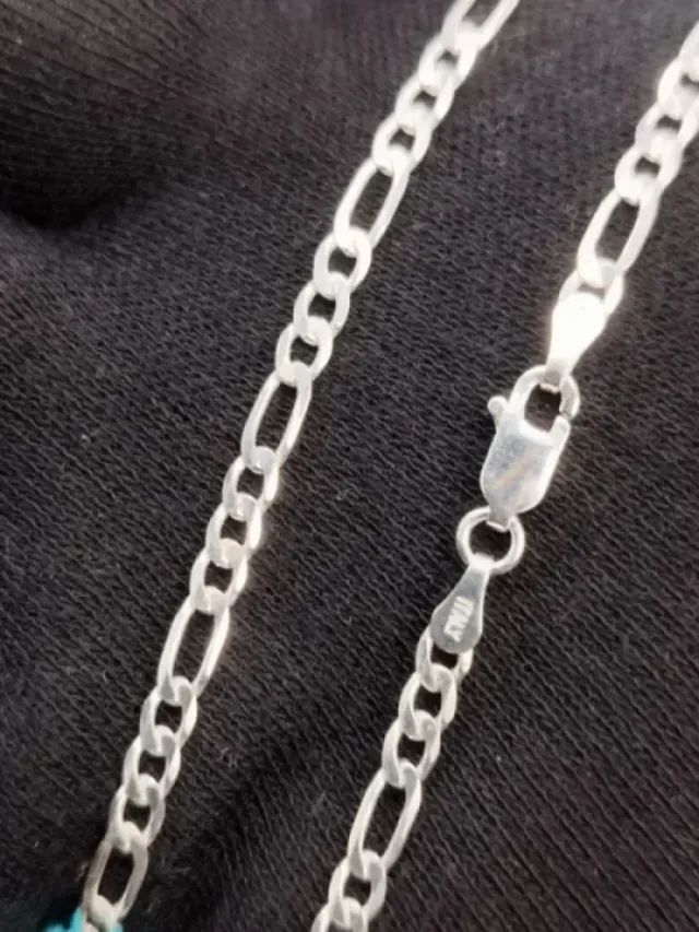 70 cm!!!!. Cadena PLATA 925 mm