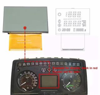 reparación de pantalla de cuadros John Deere