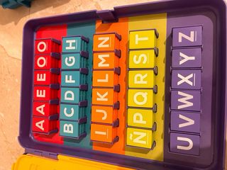 Juego de letras Yo aprendo a leer