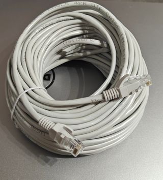 20 m Cable Ethernet Cat5e RJ45 Alta Velocidad Red